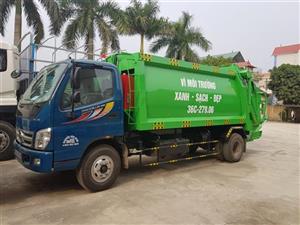 Xe cuốn ép rác 11 khối Thaco